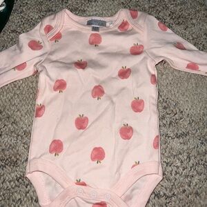 Carter's Blush Apple Print Bodysuit